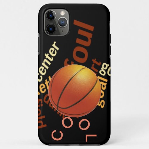 Cool Hoops Basketball Sport Fanatics iPhone 11 Pro Max Case