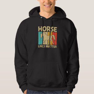 Cool Horse For Men Women Equestrian Horseback Ridi Hoodie