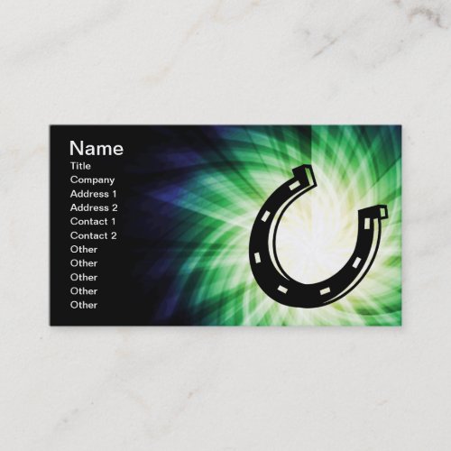 Cool Horseshoe Business Cards