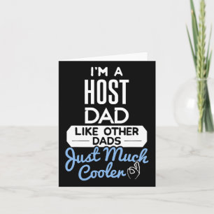 Cool Host Dad Fathers Day Gift Card