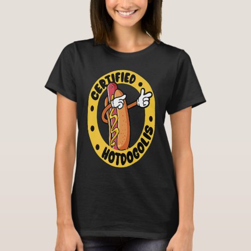 Cool Hot Dog For Men Women Boys Sausage Hot Dog Lo T_Shirt