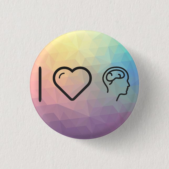 Cool Human Brain Pinback Button (Front)