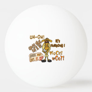 Cool Humpday Camel with Shades Ping-Pong Ball