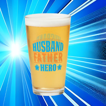 Cool Husband Father Hero Word Art Glass by DoodlesHolidayGifts at Zazzle