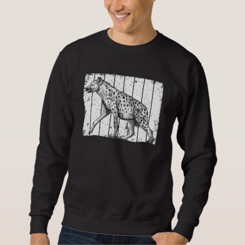 Cool Hyena For Men Women Africa Animal Zookeeper R Sweatshirt