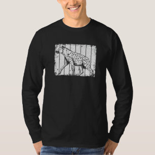 Cool Hyena For Men Women Africa Animal Zookeeper R T-Shirt