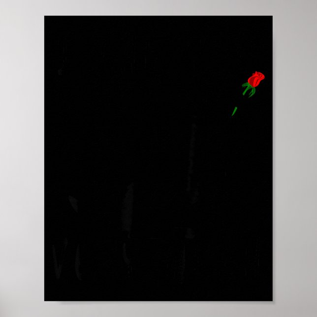 Cool I Lab You Very Much Valentine's Day Black Lab Poster (Front)