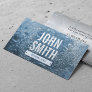 Cool Ice Age Fishing Guide Business Card