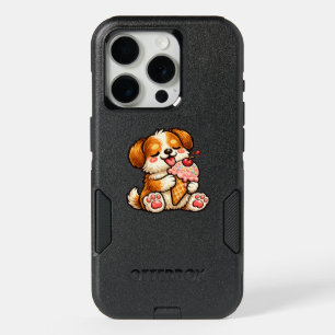 Cool Ice Cream Dog iPhone 15 Pro Case