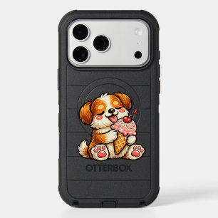 Cool Ice Cream Dog iPhone 17 Pro Max Case