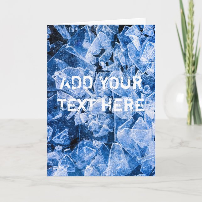 Cool ice for hot summer card (Front)