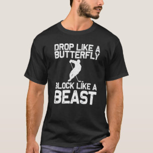 Cool Ice Hockey For Men Women Goalie Hockey  Playe T-Shirt