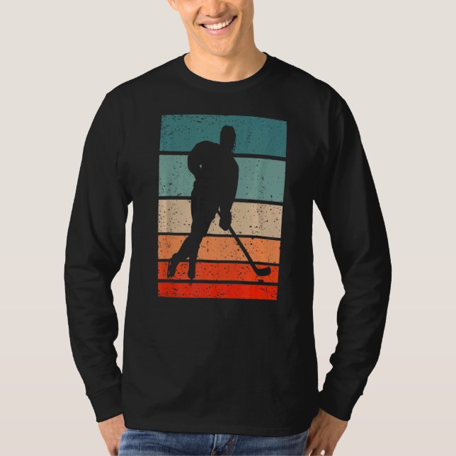 Cool Ice Hockey For Men Women Hockey Player & Coac T-Shirt (Front)