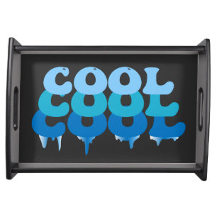 Cool Ice Melting Funny Serving Tray