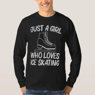 Cool Ice Skating For Girls Kids Figure Speed Tour  T-Shirt