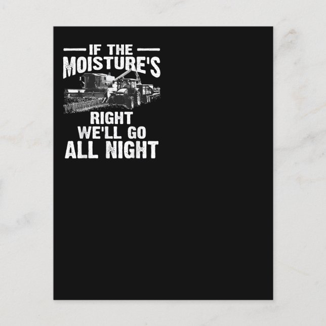 Cool If The Moisture's Right Farmer Gift Funny Far (Front)