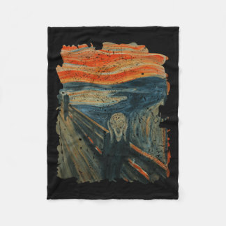 Cool Illustration Famous Painting Famous Painting Fleece Blanket