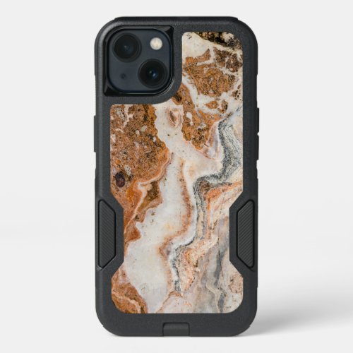 Cool Image Of Brown  Beige Marble Stone iPhone 13 Case