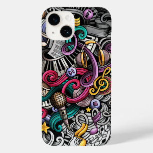 Cool in Fire Music is the soul of language Case-Ma Case-Mate iPhone 14 Case