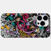 Cool in Fire Music is the soul of language Case-Ma Case-Mate iPhone Case (Back (Horizontal))