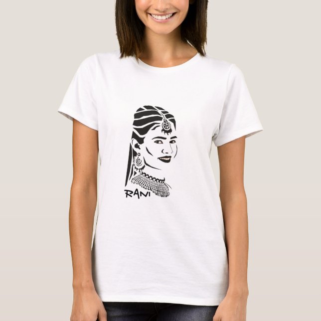 Cool Indian Rani T-Shirt (Front)