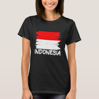 Cool Indonesia Flag T-Shirt