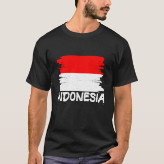 Cool Indonesia Flag T-Shirt