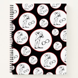 Cool Infinity Symbol Philosophical Notebook