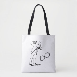 Cool Infinity Symbol Philosophical Tote Bag