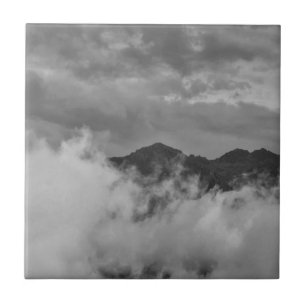Cool, inspirational nature concept ceramic tile