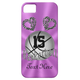 Cool iPhone 5S Basketball Cases for Women & Girls iPhone 5/5S Covers