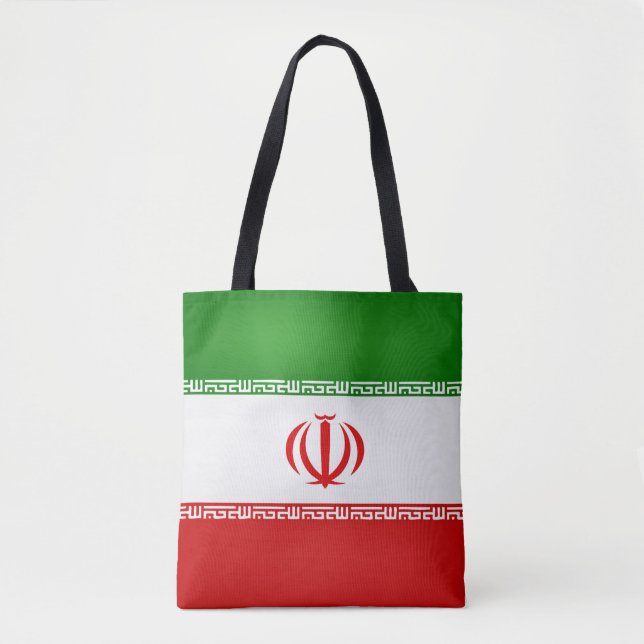 Cool Iran Flag Fashion Tote Bag (Front)