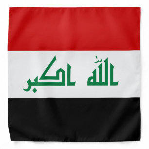 Cool Iraq Flag Fashion Bandana
