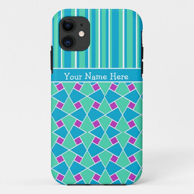 Cool Islamic Pattern and Stripes: iPhone 5/5s Case (Back)