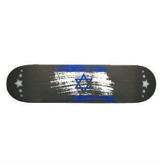 Cool Israeli flag design Skateboard Deck