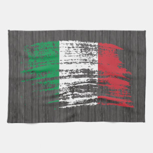 Cool Italian flag design Towel