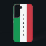 Cool Italian flag of Italy Samsung Galaxy S22 Case<br><div class="desc">Cool Italian flag of Italy Samsung Galaxy S22 Case . Make your own personalized phone cover for him or her. Modern typography design with country flag. Cool new protector case with one of a kind printing. Unique Holiday or Birthday gift ideas. Add your own custom name or quote. Tricolore image....</div>