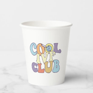Cool IVF Club IVF Mom Dad Transfer Day Surrogate Paper Cups