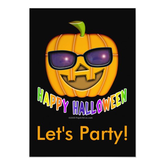 Cool JACK O'Lantern 3032, Let's Party! Card