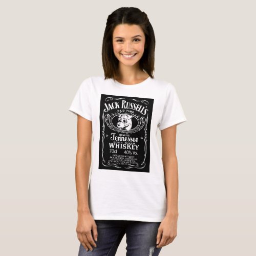 Cool Jack Russell womans t_shirt