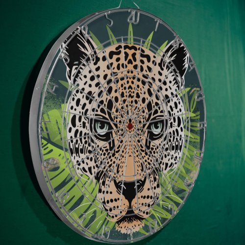 Cool Jaguar Amazon wild animal Dart Board