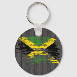 Cool Jamaican flag design Keychain