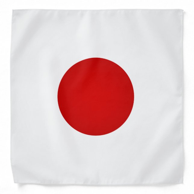Cool Japan Flag Fashion Bandana (Front)