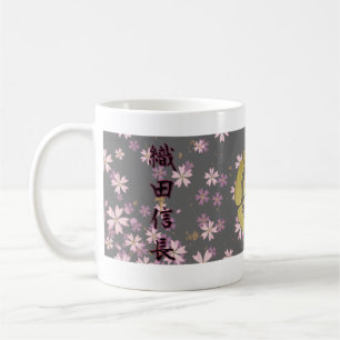 COOL JAPAN SAMURAI KAMON KANJI TENKAFUBU! Oda Coffee Mug