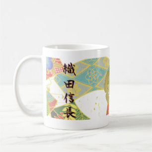 COOL JAPAN SAMURAI KAMON KANJI TENKAFUBU! Oda Coffee Mug
