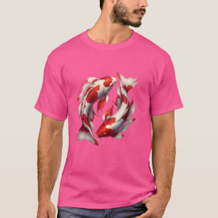 Cool Japanese Koi Carp Fish Nishikigoi Aesthetic L T-Shirt