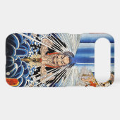 Cool Japanese Kunioshi Waterfall Meditation art Case-Mate iPhone Case (Back (Horizontal))