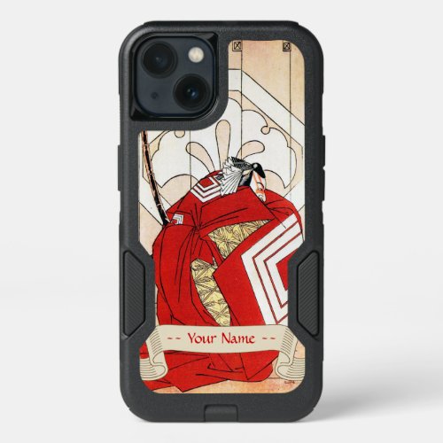 Cool japanese legendary hero samurai warrior art iPhone 13 case