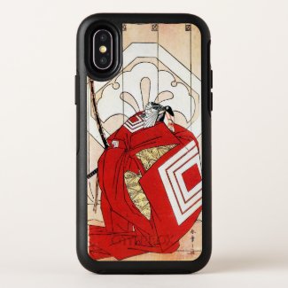Cool japanese legendary hero samurai warrior art OtterBox symmetry iPhone x case