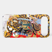 Cool japanese Legendary Samurai fight tiger art Case-Mate iPhone Case (Back (Horizontal))